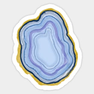 Agate Slice Version 1 Sticker